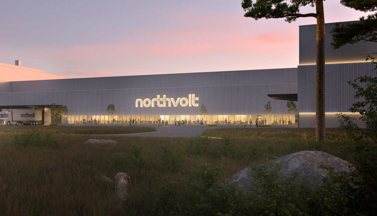 Northvolt-Fabrik
