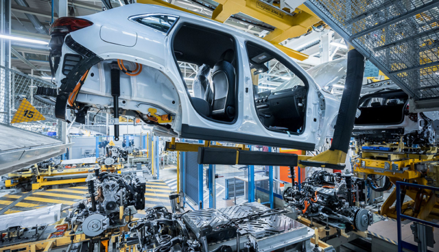 Mercedes-Elektroauto-Produktion