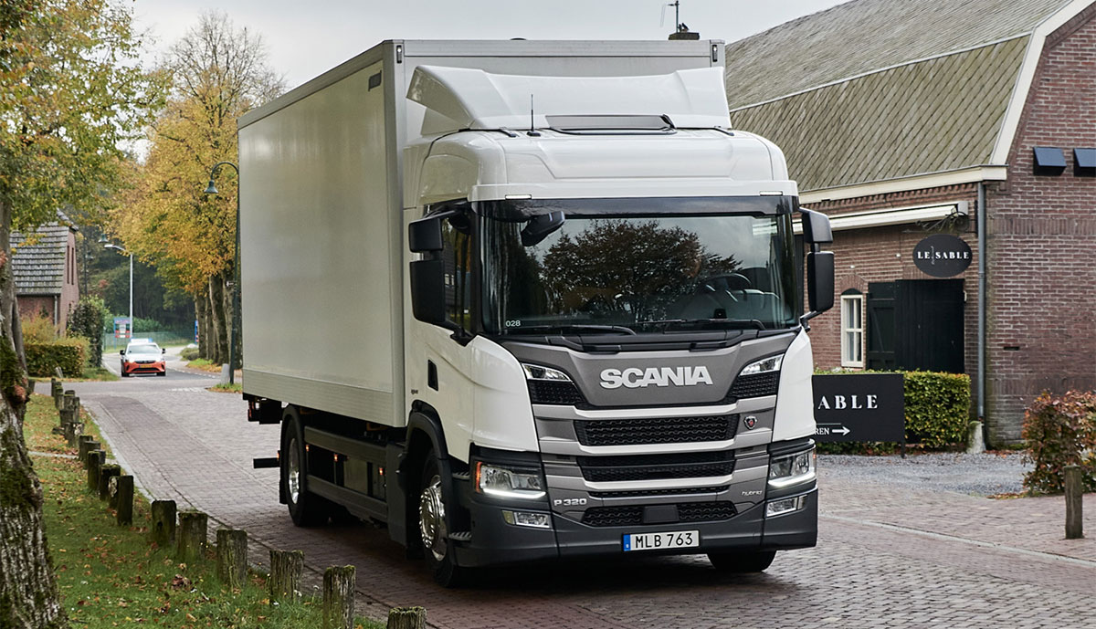 Scania stellt neue Generation teilelektrischer Lkw vor 