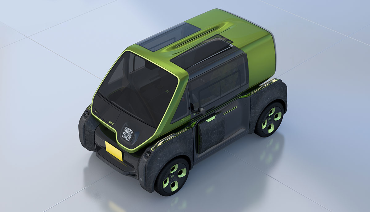 Toyota-Elektroauto-Kleinstfahrzeug-Micro-Box