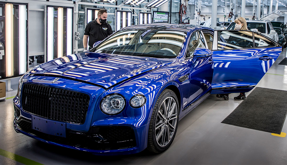 Bentley-Produktion