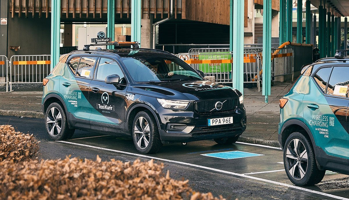 Volvo testet kabelloses Elektroauto-Laden (Video) 