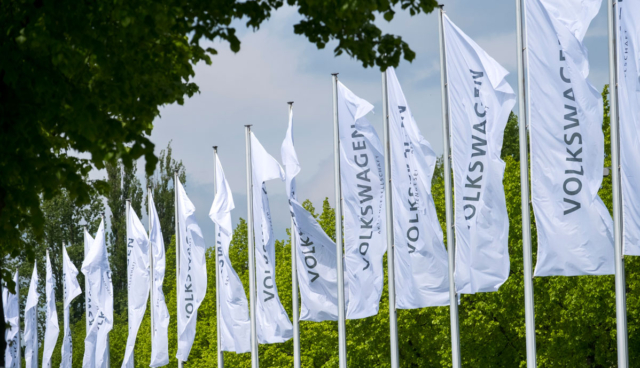 VW-Flaggen