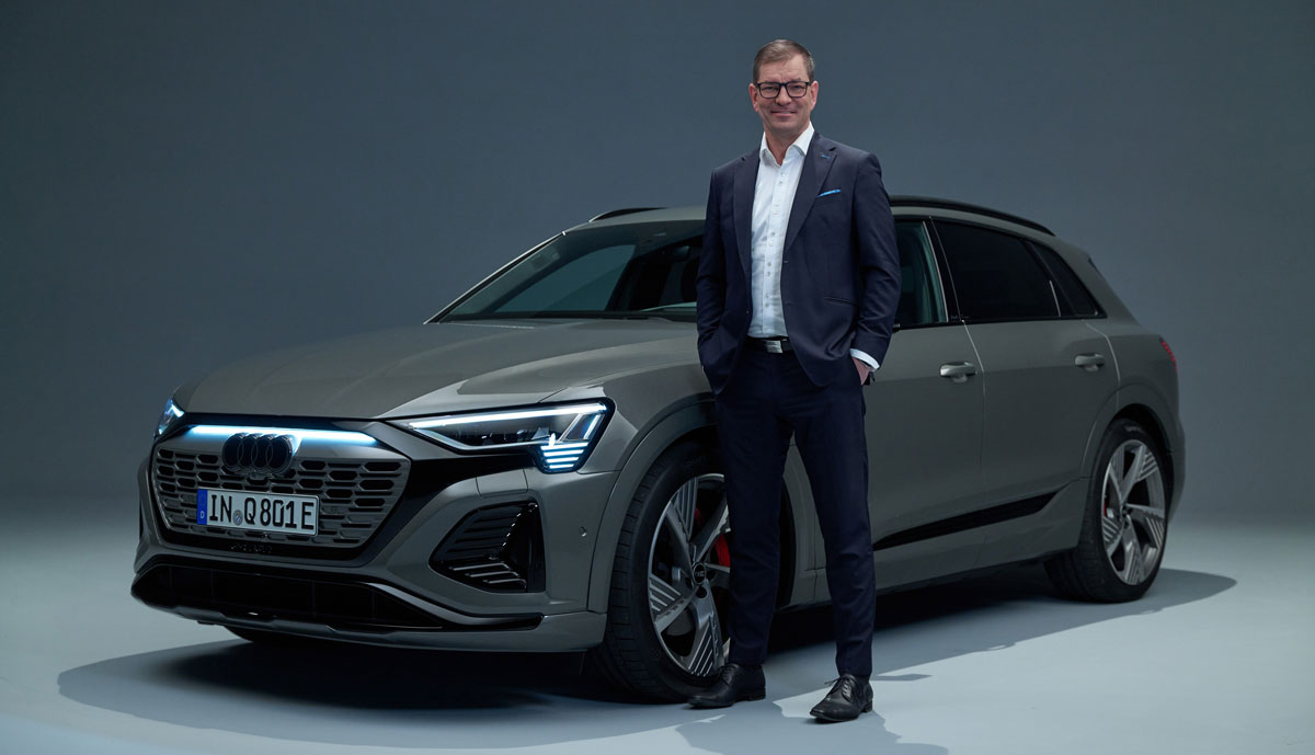 Audi bekräftigt E-Auto-Strategie, kein Angebot unterhalb
