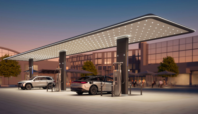 Mercedes-Schnellladenetz