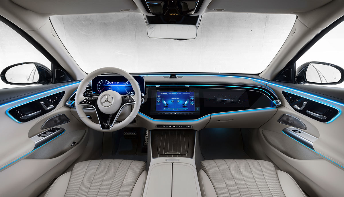 Mercedes EKlasse als PluginHybrid mit bis 100+ km EReichweite
