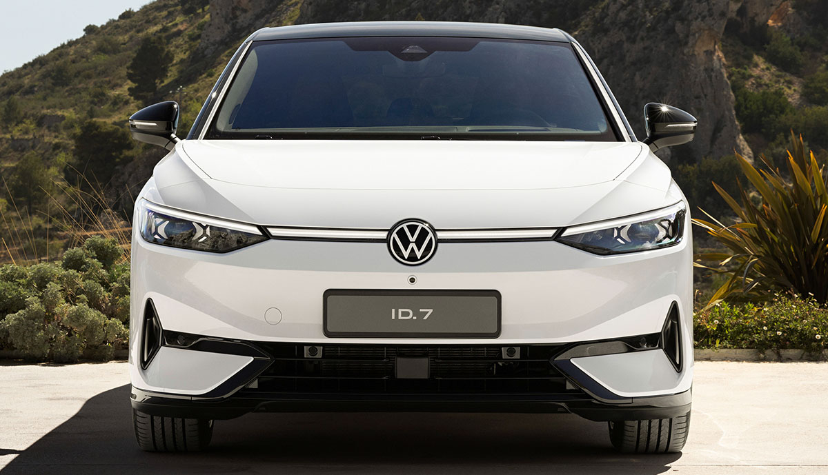 Limousine: VW zeigt Designskizze für elektrischen ID.7 