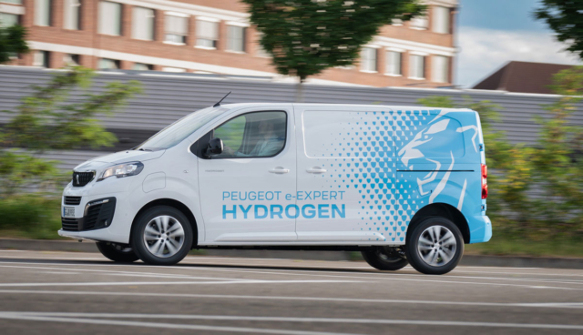 Peugeot-Wasserstoff-Transporter