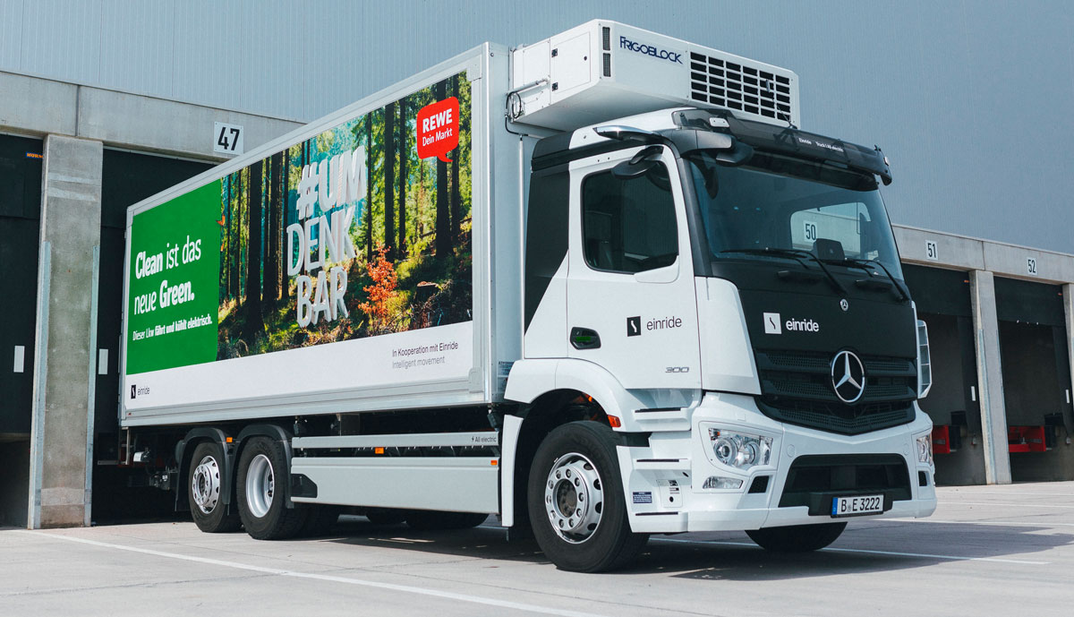 REWE startet Dekarbonisierung der LKW-Flotte - iXtenso – retail trends