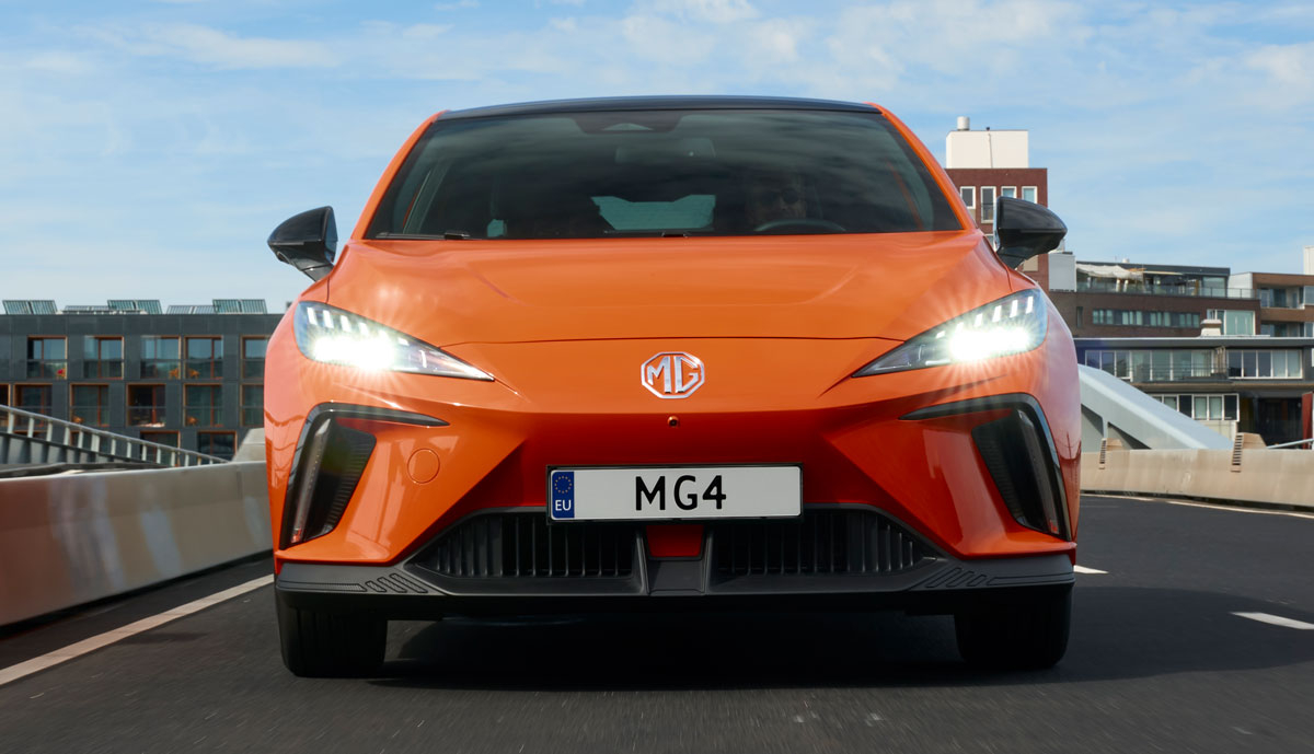 Kompakt-Elektroauto MG4 soll 330-kW-Antrieb erhalten 