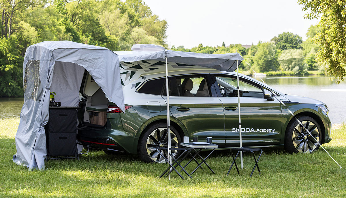 Car-Camping: Mercedes stellt neuen Elektro-Camper vor