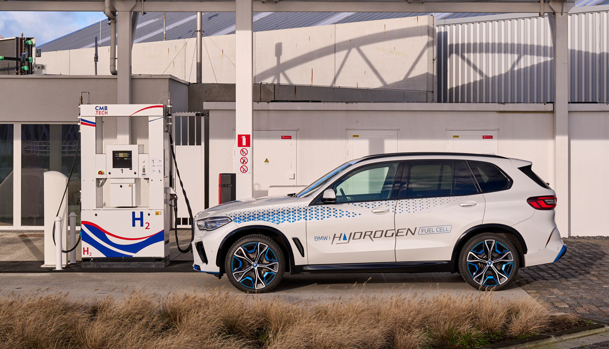 BMW-Wasserstoff-Elektroauto