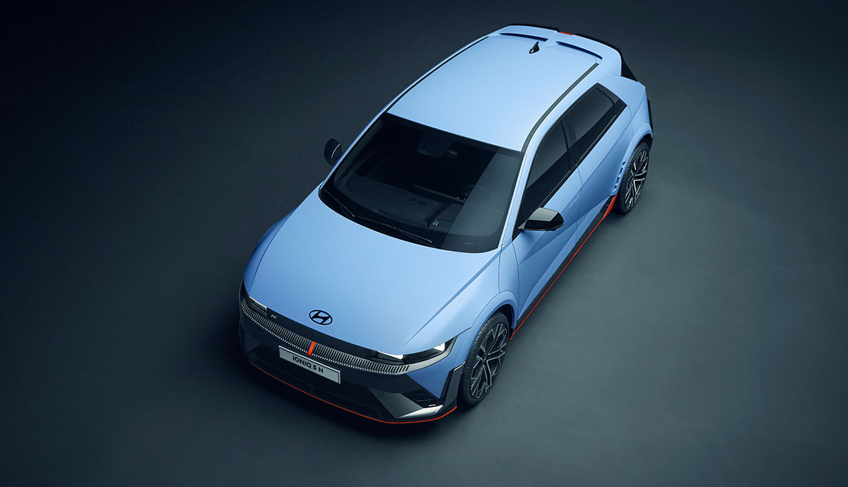 Hyundai stellt Hochleistungs-Elektroauto Ioniq 5 N vor 