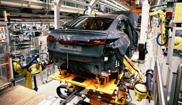 Audi-Elektroauto-Produktion-Bruessel