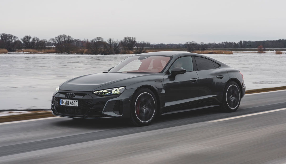 Audi e-Tron-GT-Facelift für 2024 abgelichtet 