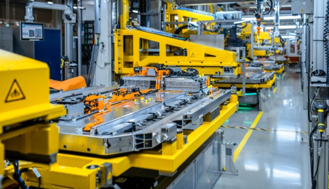 Mercedes-Batterieproduktion