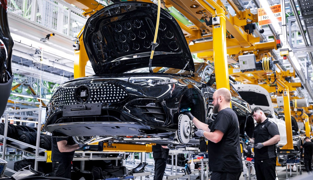 Mercedes-CLA-Produktion