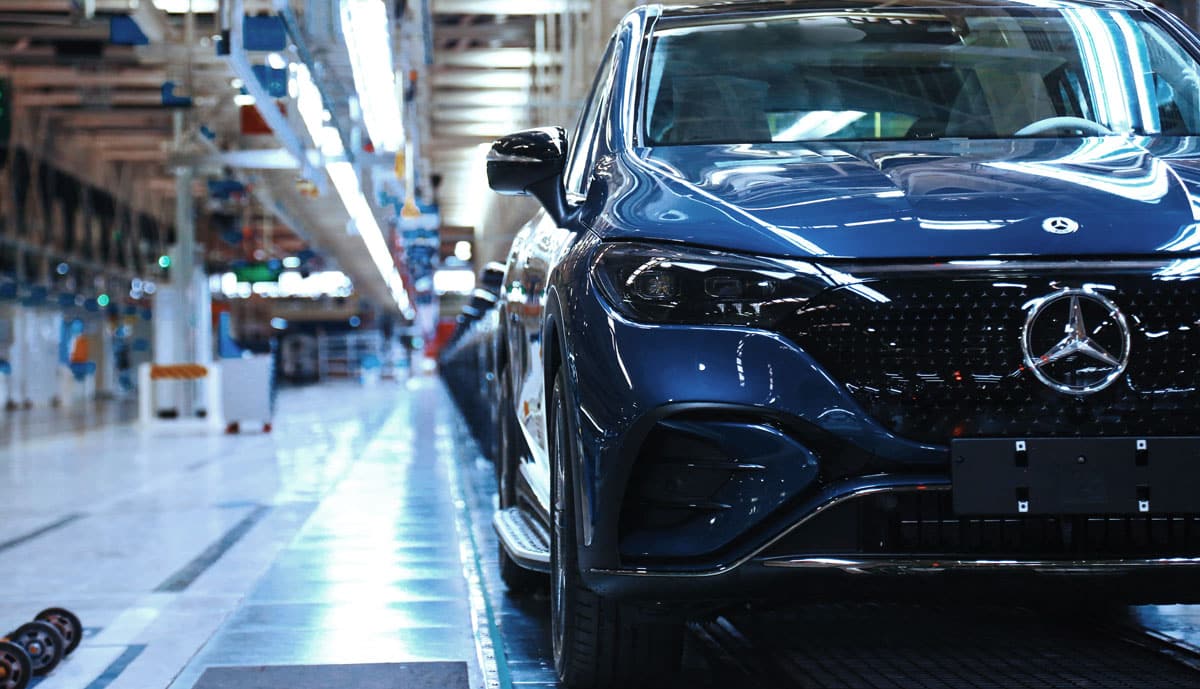 Mercedes-EQE-Produktion