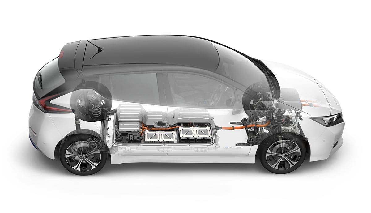 Nissan-Elektroauto-Batterie