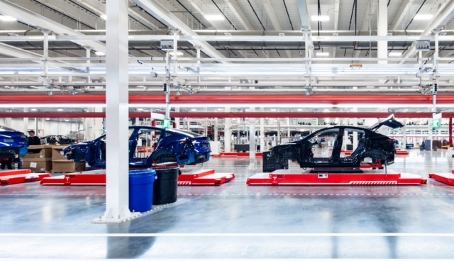 Tesla-Produktion