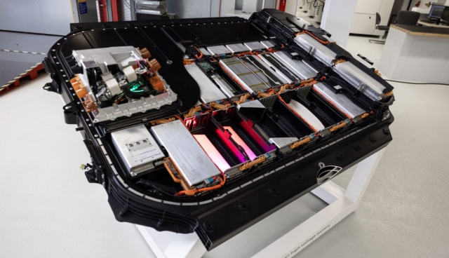 Audi-Elektroauto-Batteriepaket-innen
