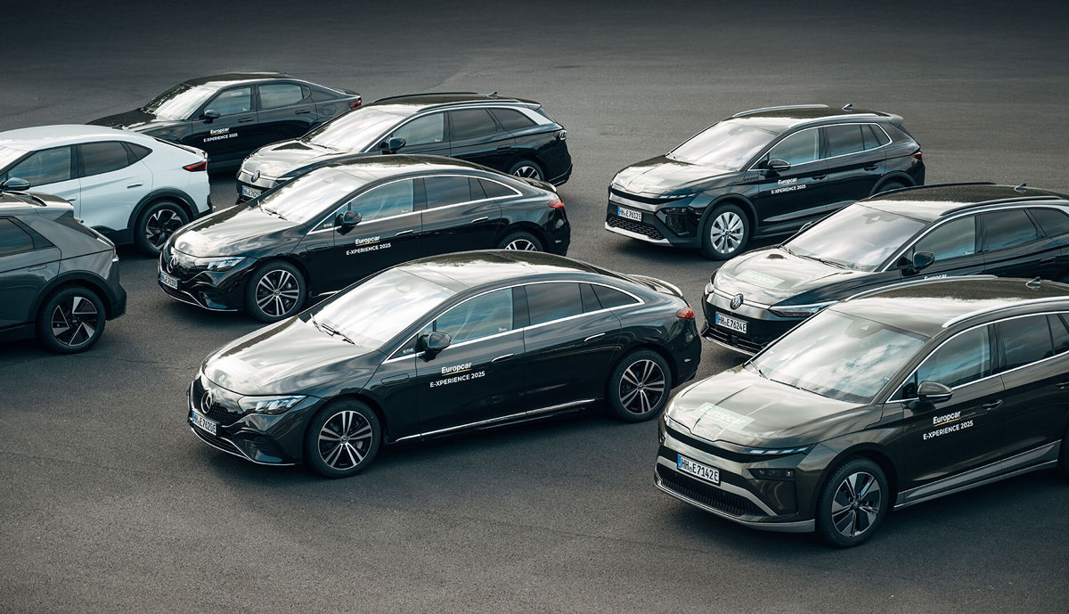 Europcar-Elektroautos