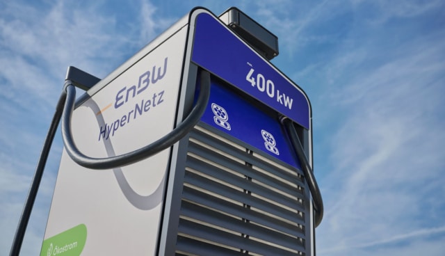 EnBW-Schnellladestation