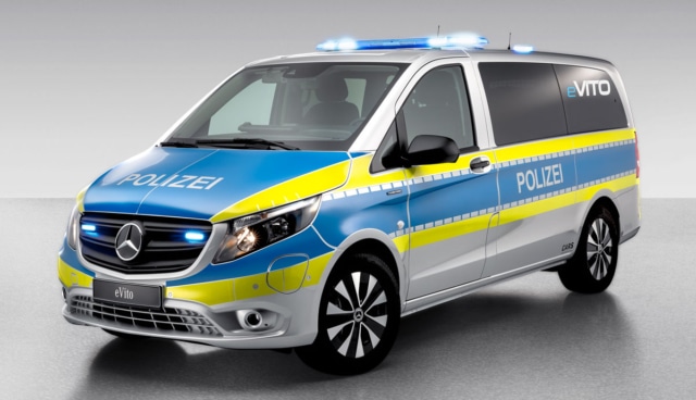 Mercedes-Benz-eVito-Polizei