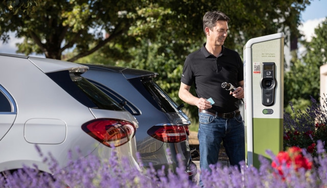 Ladestation-Mercedes