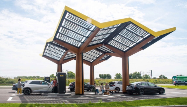 Fastned-Schnellladestation