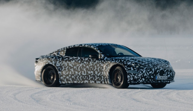 AMG-Elektroauto-Wintertests