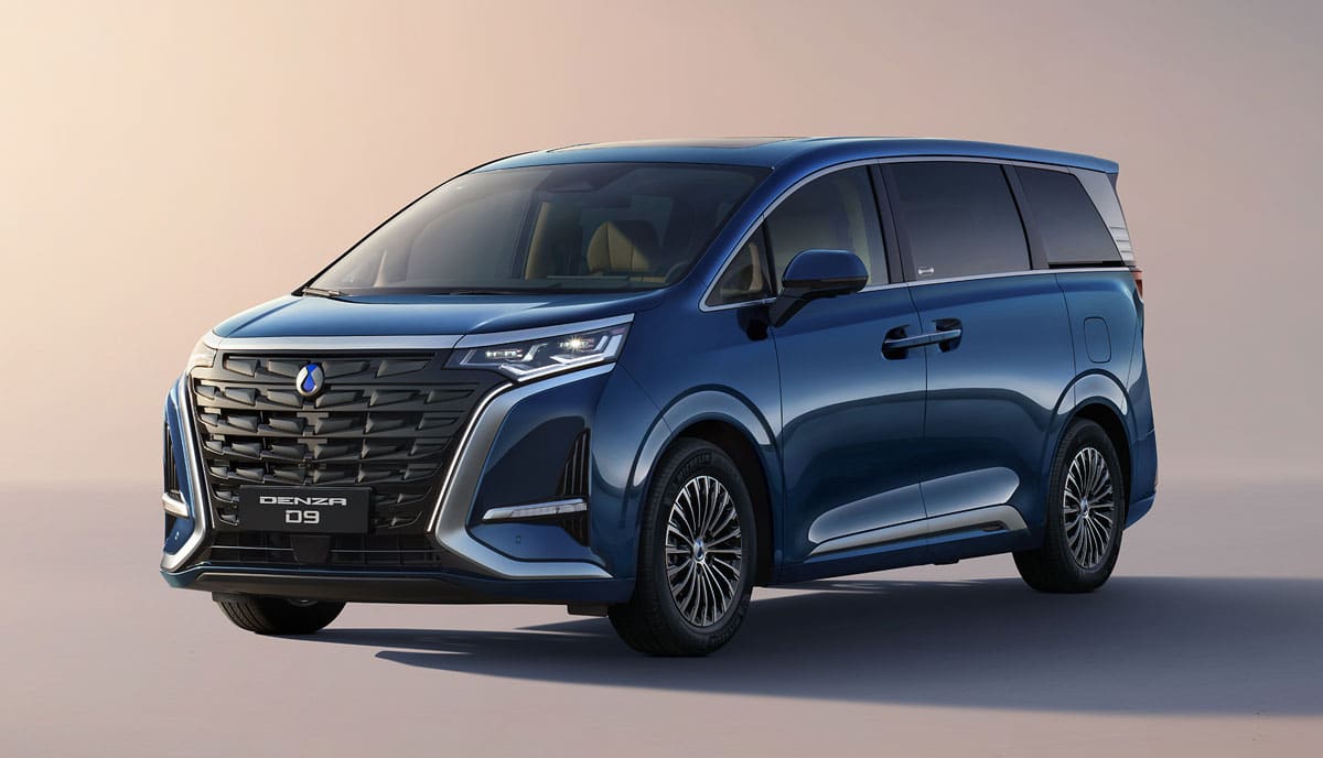 Denza stellt „Super-Hybrid“-Van D9 DM-i für Europa ausführlich vor