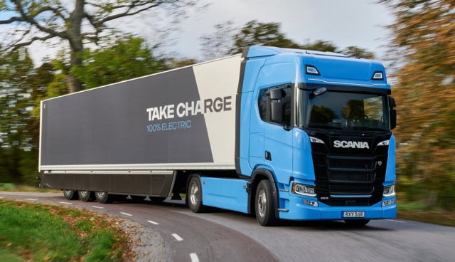 Scania-Elektro-Lkw