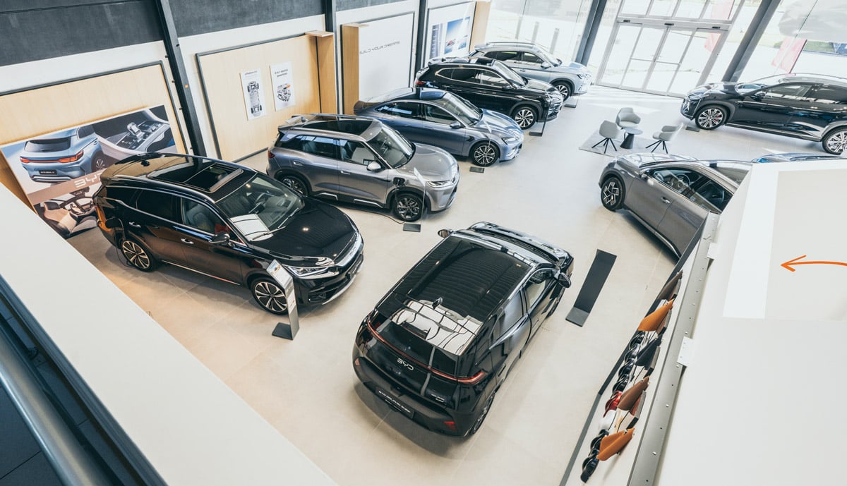 BYD-Showroom