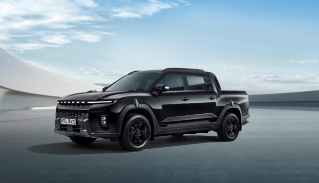 KGM Musso EV startet in der Black Edition-2026-2