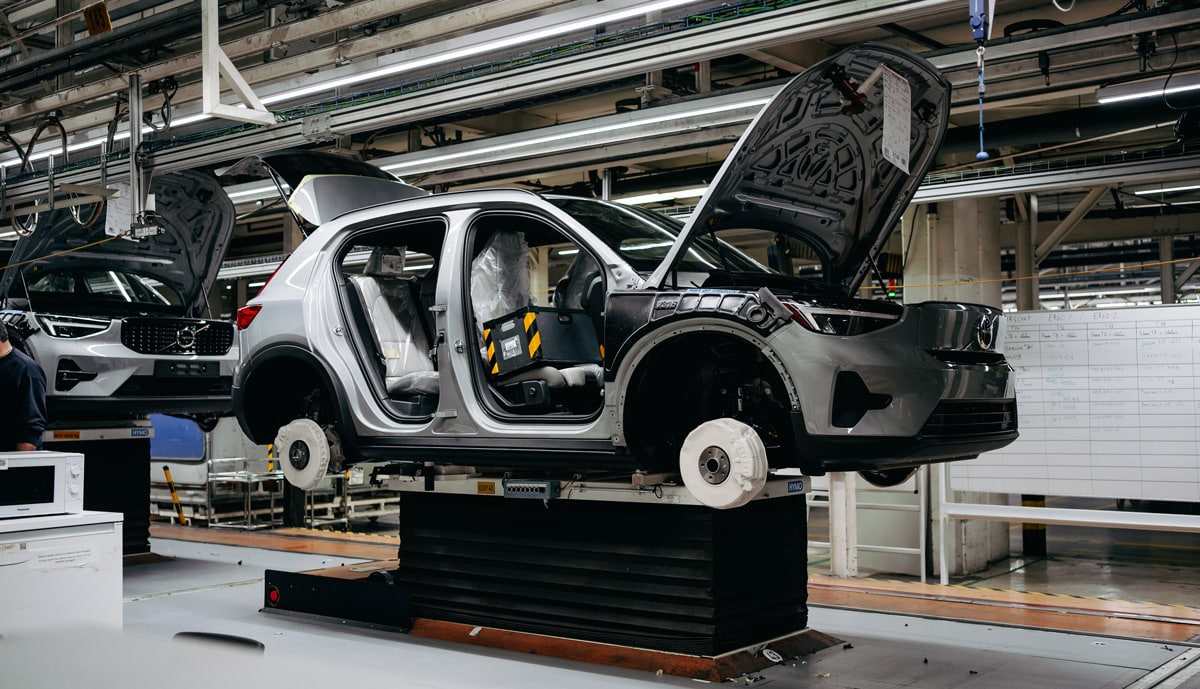 Volvo-Produktion-Elektroauto