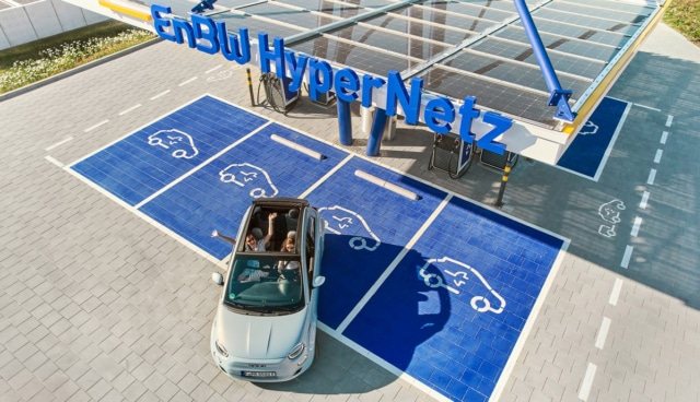 EnBW-Schnellladestation