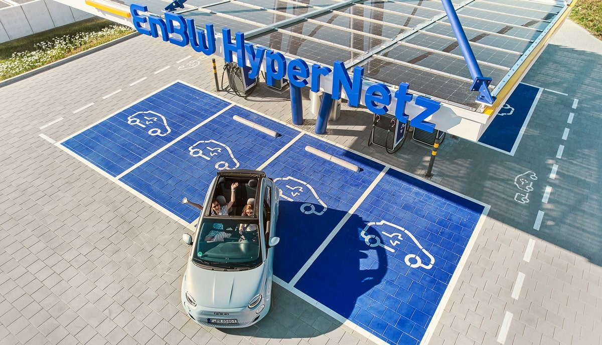 EnBW-Schnellladestation