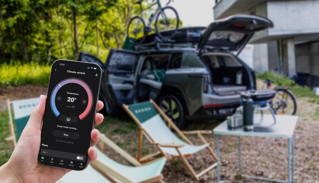 Skoda-Elektroauto-Camping-App