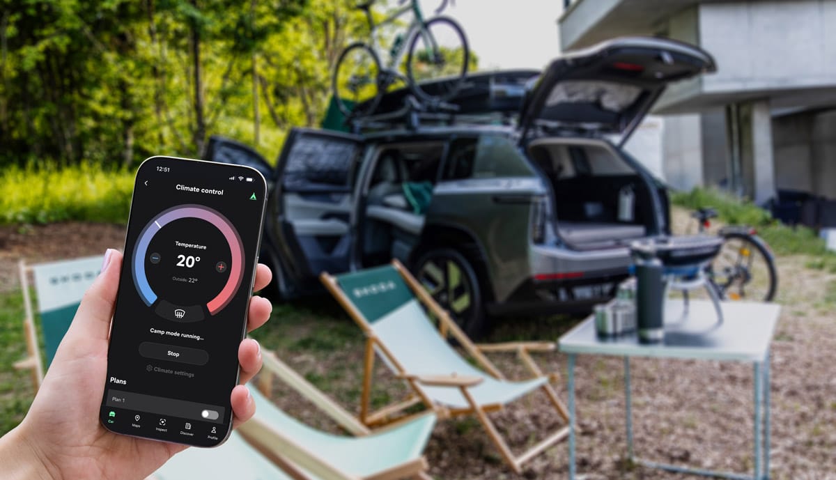 Skoda-Elektroauto-Camping-App
