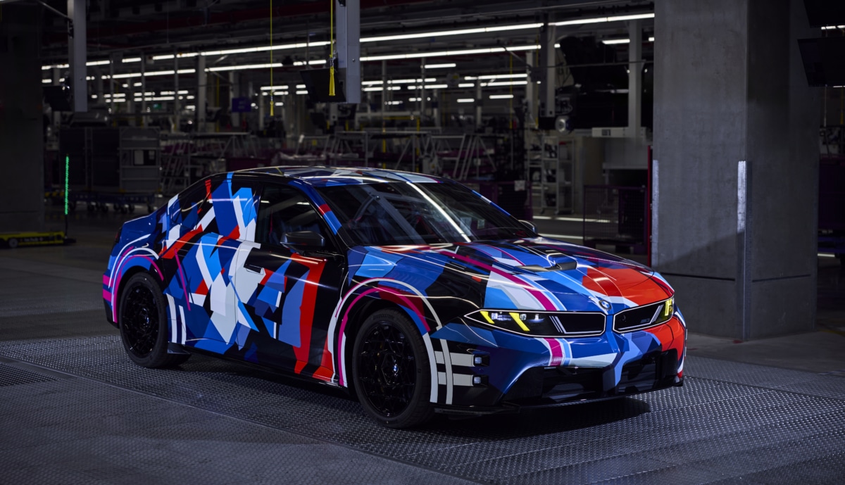 BMW M3 Elektro Teaser Oktober 2026-2