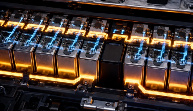 Batterievisualisierung
