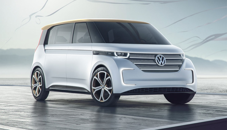 Volkswagen stellt Elektroauto-Studie BUDD-e vor (Bilder, Video)
