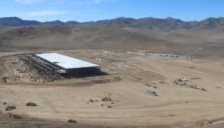 Video: Der Bau der Tesla Batterie-„Gigafactory“ im Zeitraffer