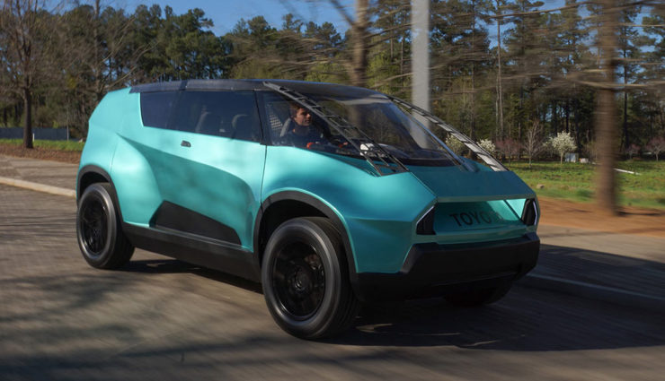 Toyotas Elektroauto-Studie uBox kommt aus dem 3D-Drucker