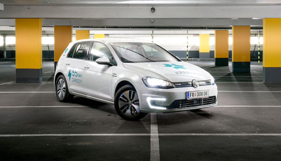 Kreisel steigert Reichweite des VW e-Golf auf bis zu 430 Kilometer