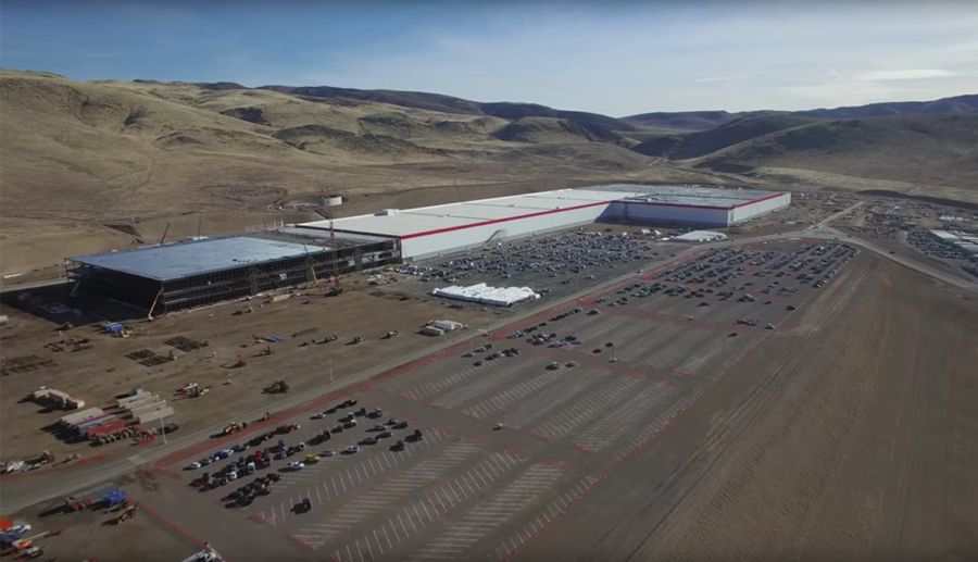 Tesla-Gigafactory: Dezember-Video