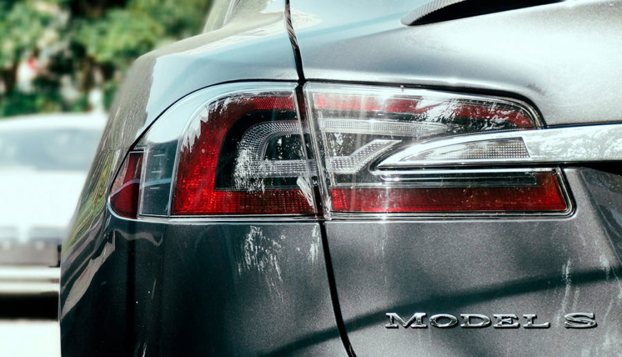 Polizei Berlin: So sieht ein zerlegtes Tesla Model S aus