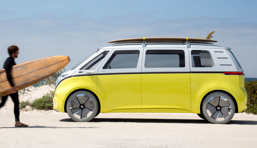 VW: Elektroauto-Microbus I.D. BUZZ wird gebaut – auch als Transporter