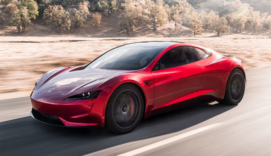 Neuer Tesla Roadster kommt mit doppelter 100-kWh-Batterietechnik
